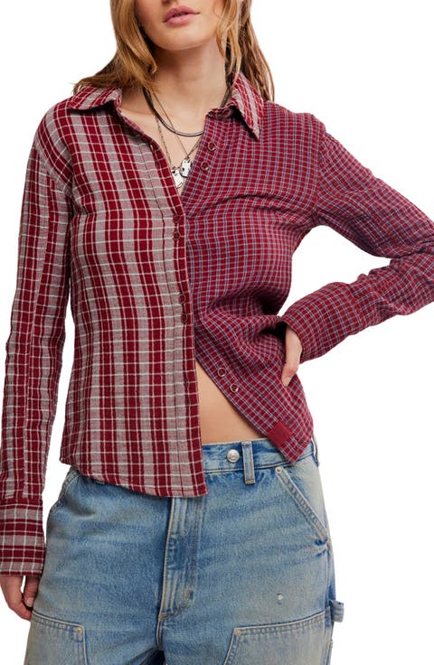 Benny Slim Plaid Cotton Shirt