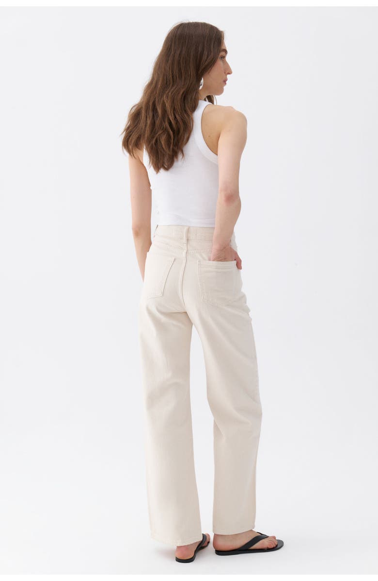 Nocturne Ripped Wide Leg Jeans, Alternate, color,