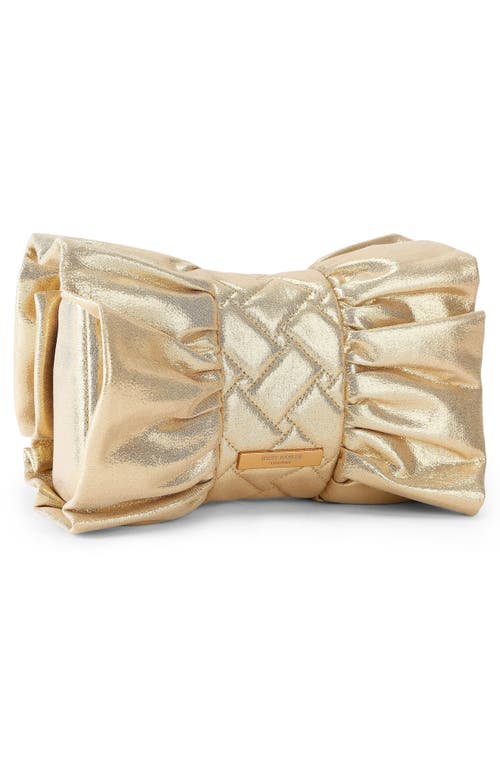 Kurt Geiger London Mini Kensington Bow Crossbody Bag In Brown