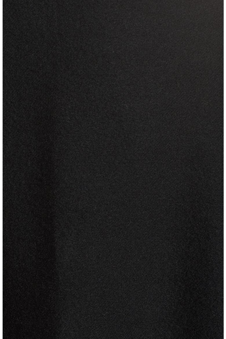 Oversize Cashmere Wrap, Alternate, color, BLACK