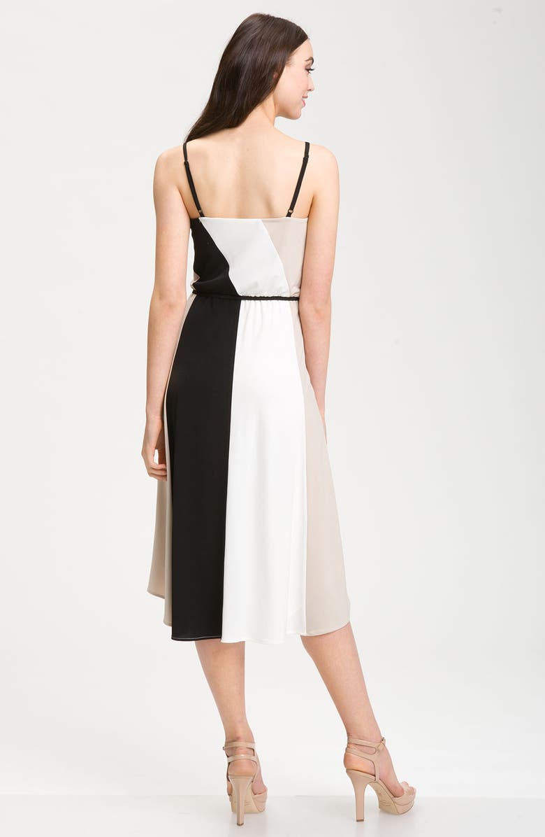 Calvin Klein Coloblock Jersey Dress, Alternate, color, 