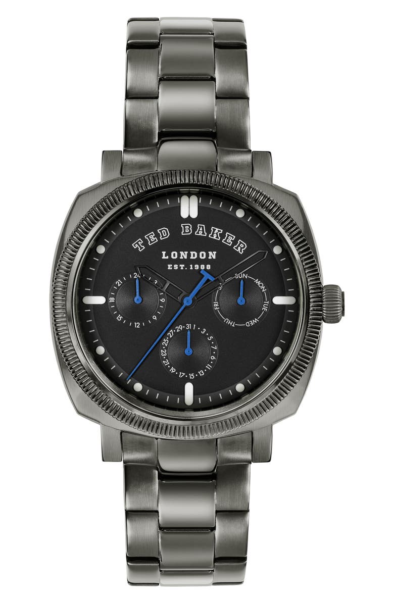 Ted Baker London Caine Multifunction Bracelet Watch, 44mm, Main, color, 