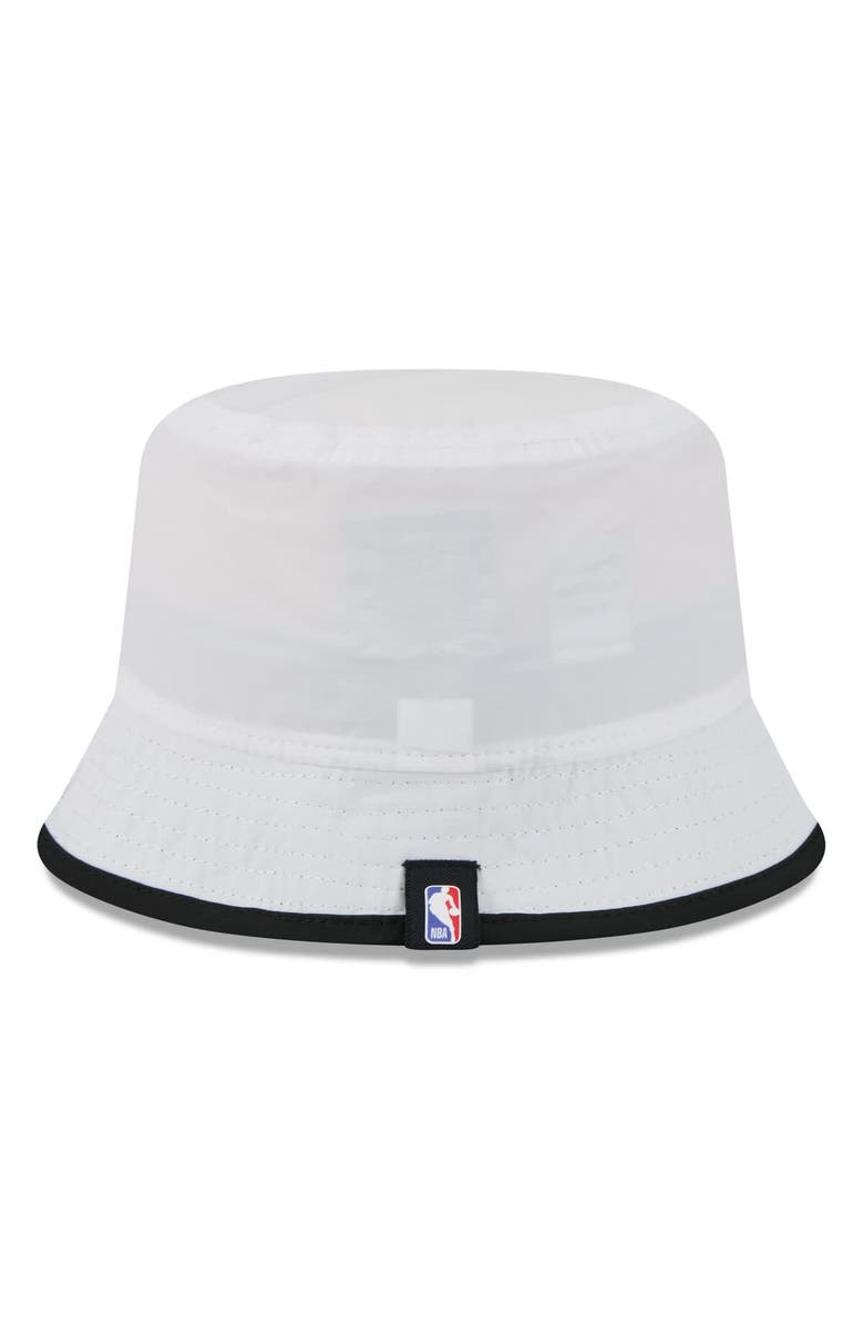 New Era Men's New Era White/Black Chicago Bulls 2025 NBA Draft Nylon Bucket Hat, Alternate, color, White