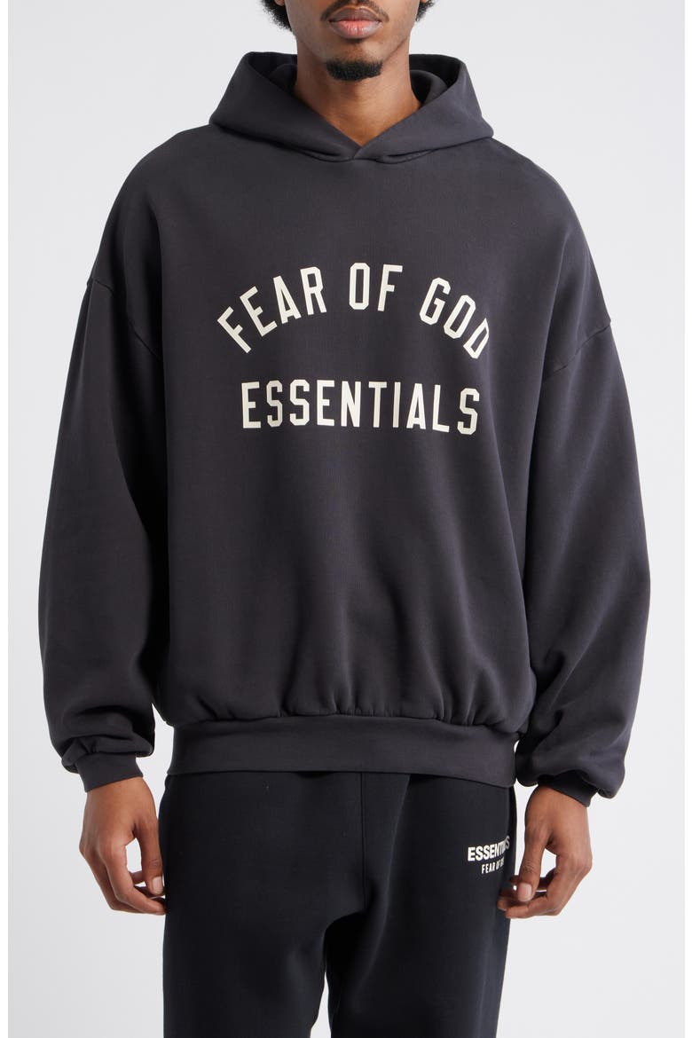 90s Fit Cotton Logo Hoodie (Men) | Nordstrom