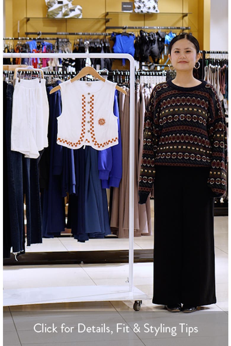 Secret Cove Embroidered Vest video