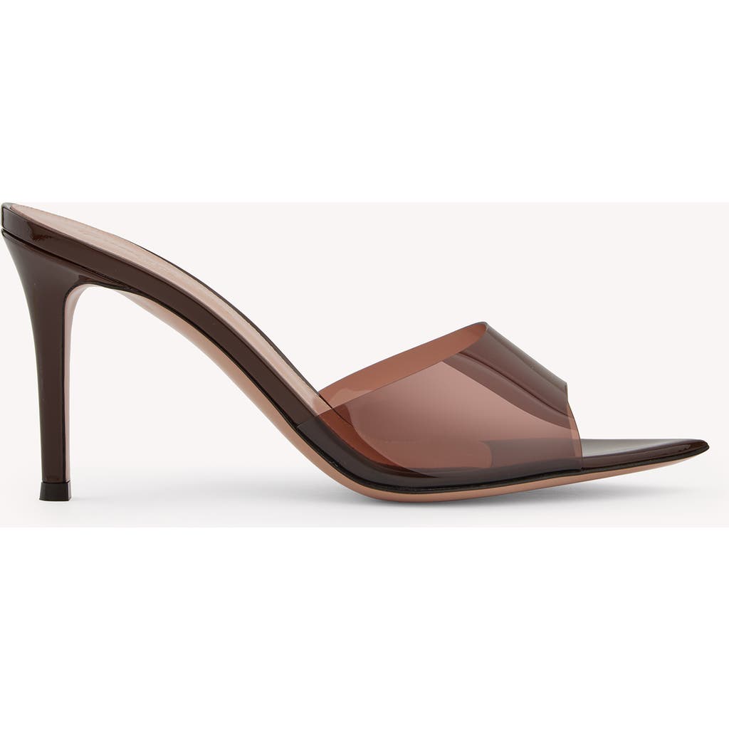 Gianvito Rossi Brown Elle 85 Heeled Sandals In Blue