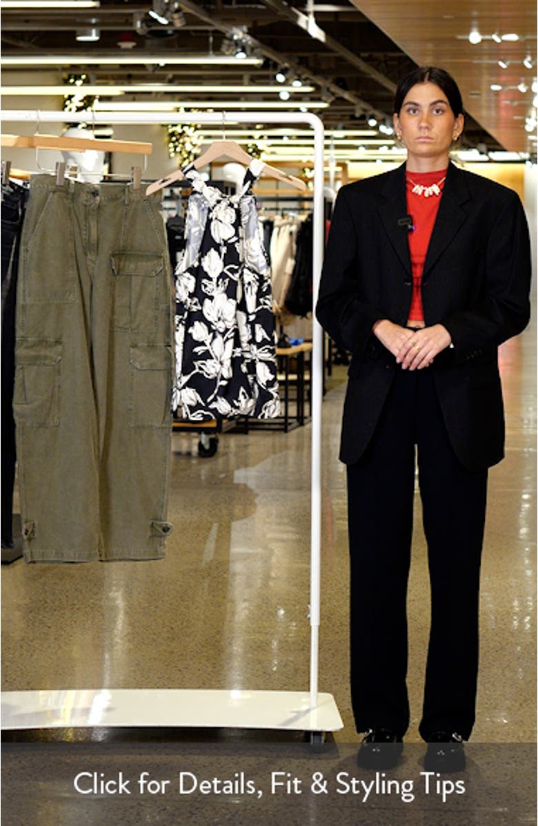 Noche Mar Satin Halter Top, sales video thumbnail