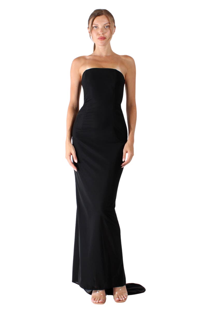 Mother of All Amaya Dress, Alternate, color, Black