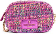 Kurt Geiger London Tweed Chiswick Camera Crossbody Bag