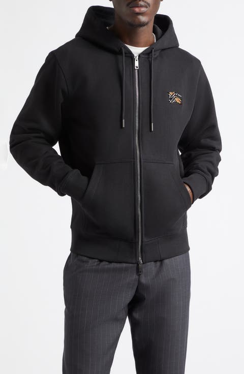 Scott Check EKD Stamp Cotton French Terry Hoodie