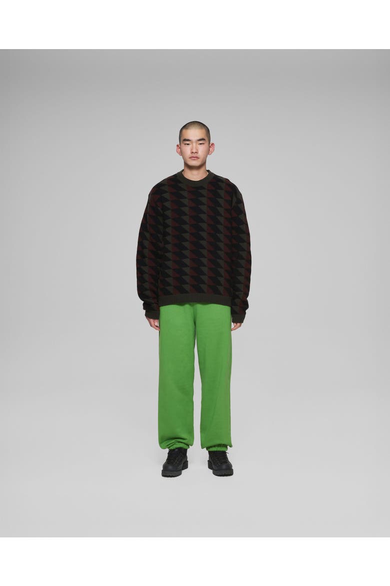 Tessellated Sweater, Alternate, color, Green