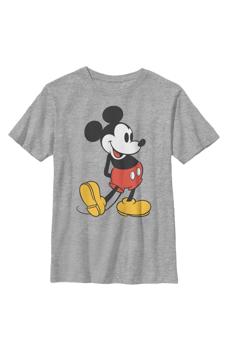 Mickey & Friends Boy's Mickey & Friends Large Pose Graphic T-Shirt, Main, color, Athletic Heather