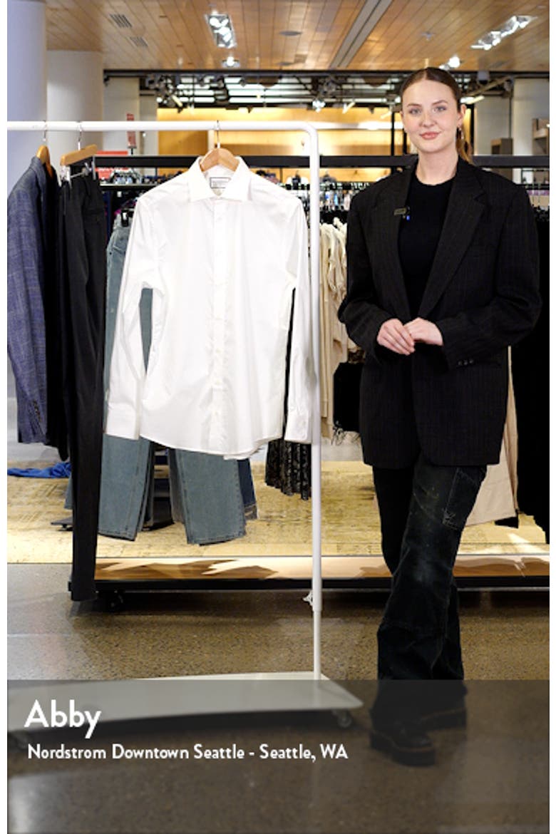 Luxury Twill Slim Fit Shirt Single Cuff video