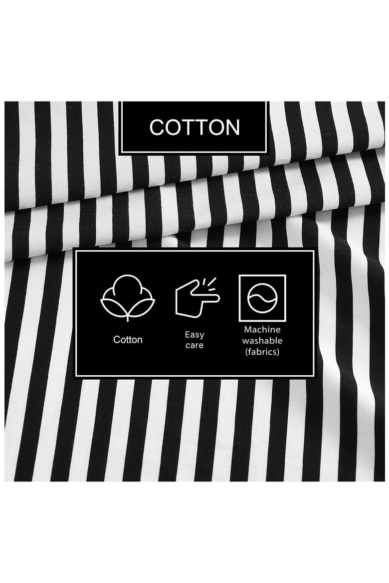 Ajo 200 Thread Count Cotton Sheet Set, Alternate, color, BLACK