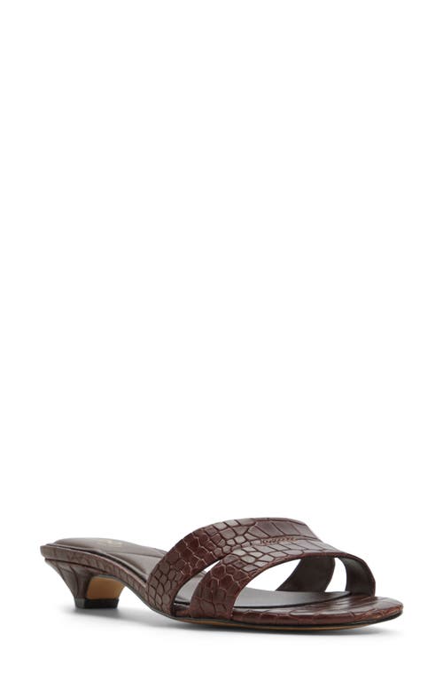 Aldo Scarletta Slide Sandal In Brown