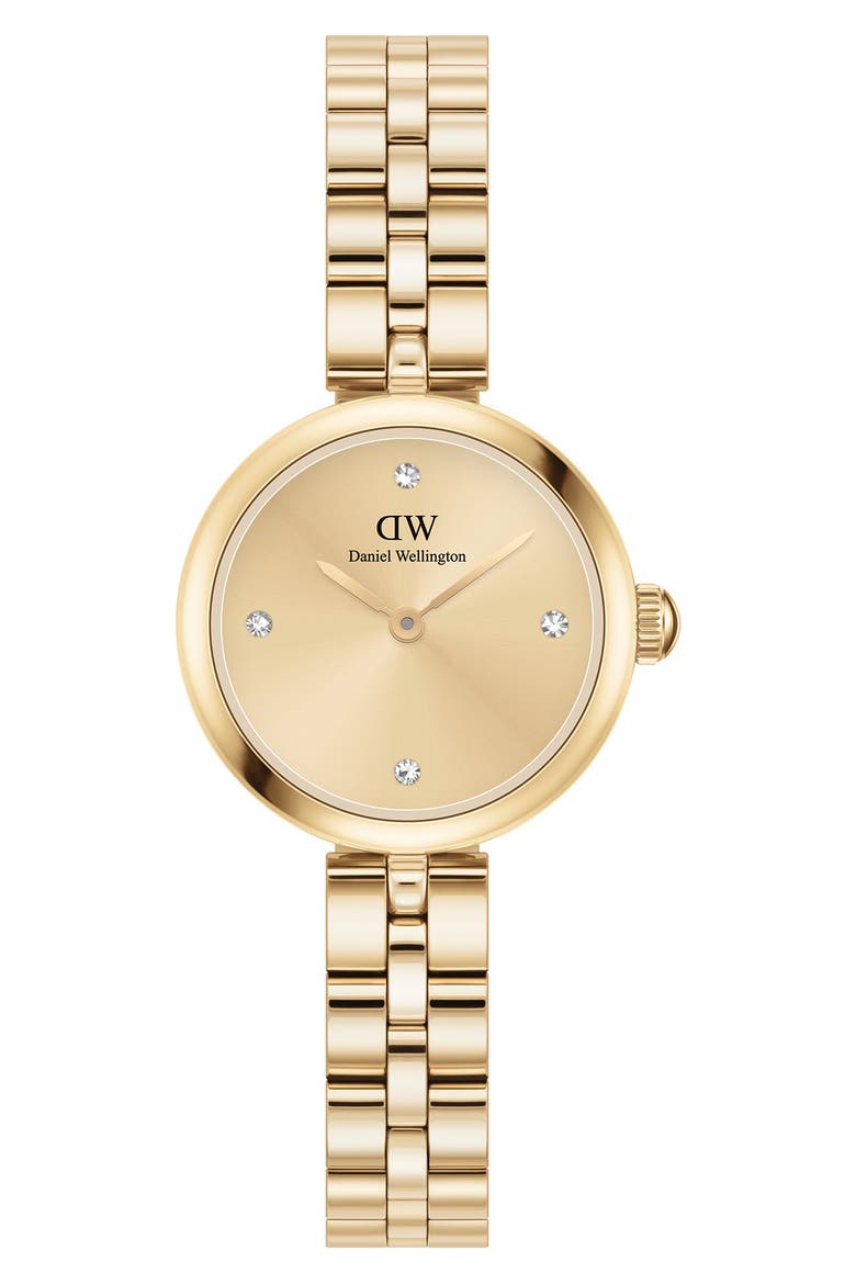 Elan Bracelet Strap Watch, 22mm, Main, color, GOLD