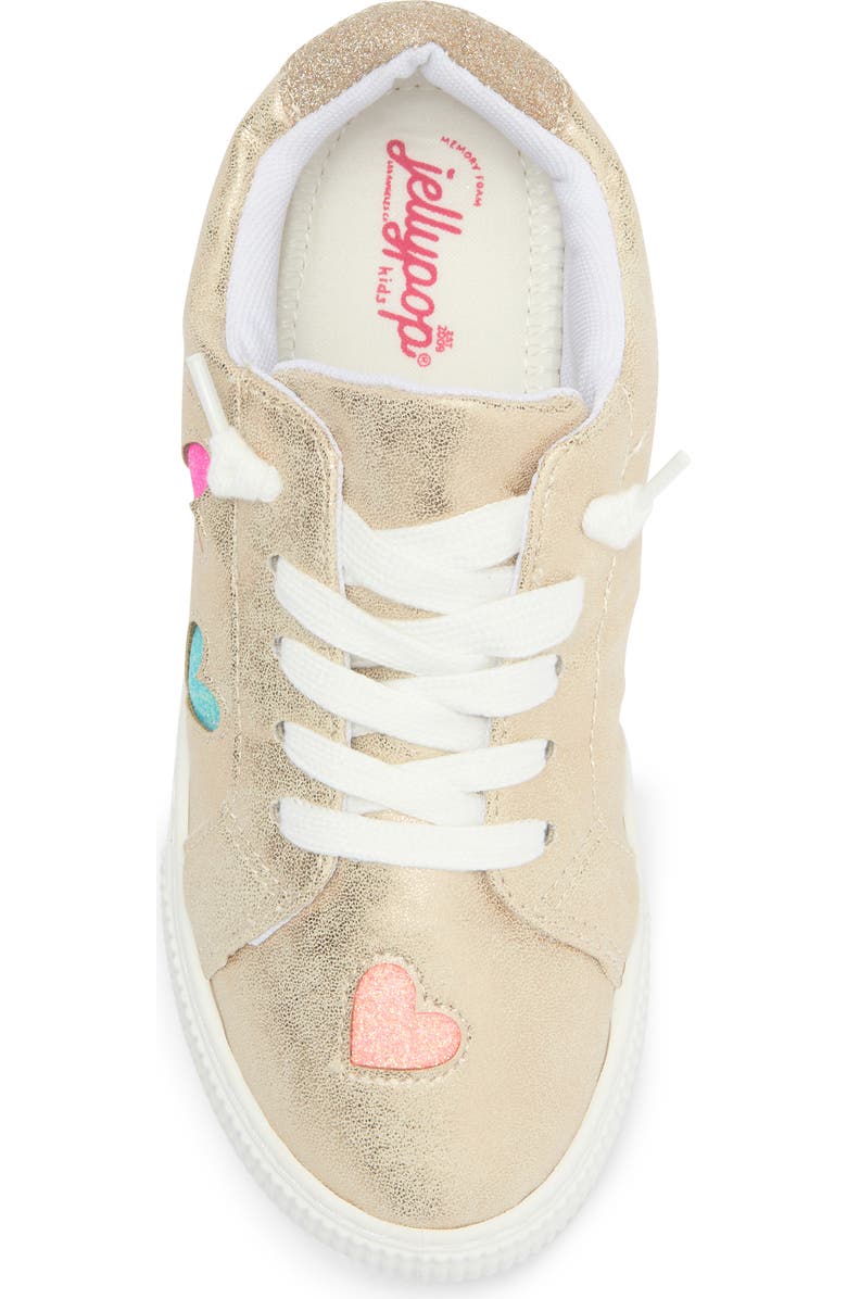 JELLYPOP Kids' Ethan Sneaker, Alternate, color, Gold Multi