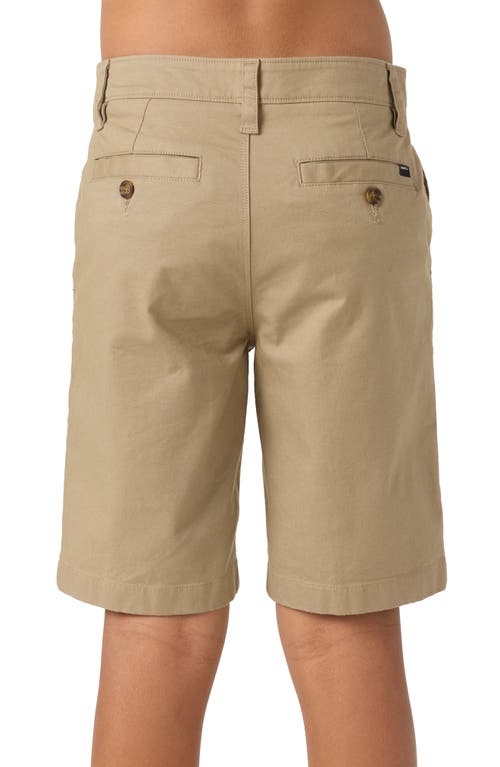 O'NEILL O'NEILL KIDS' JAY FLAT FRONT STRETCH BERMUDA SHORTS
