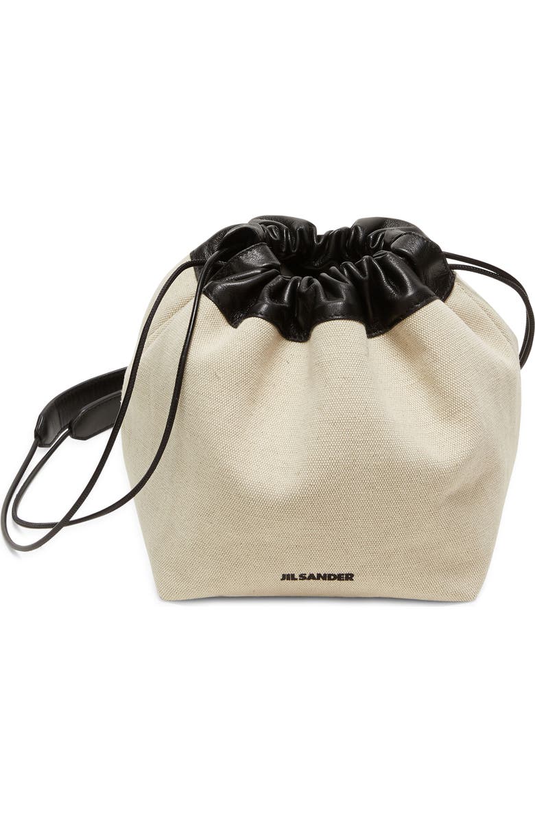 Jil Sander Drawstring Crossbody Bag, Main, color,