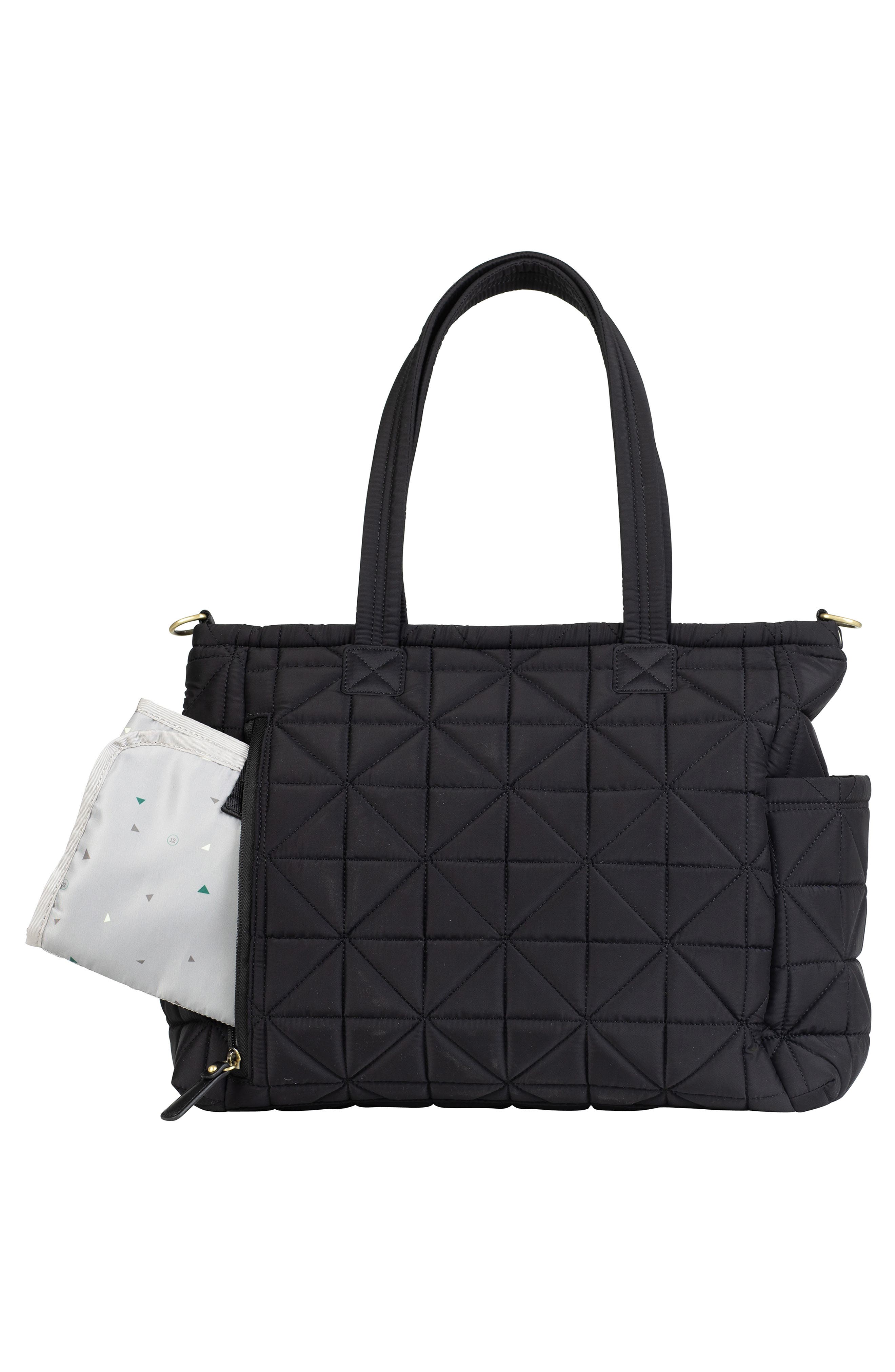 TWELVElittle 'Love' Water Resistant Nylon Diaper Tote, Alternate, color, 