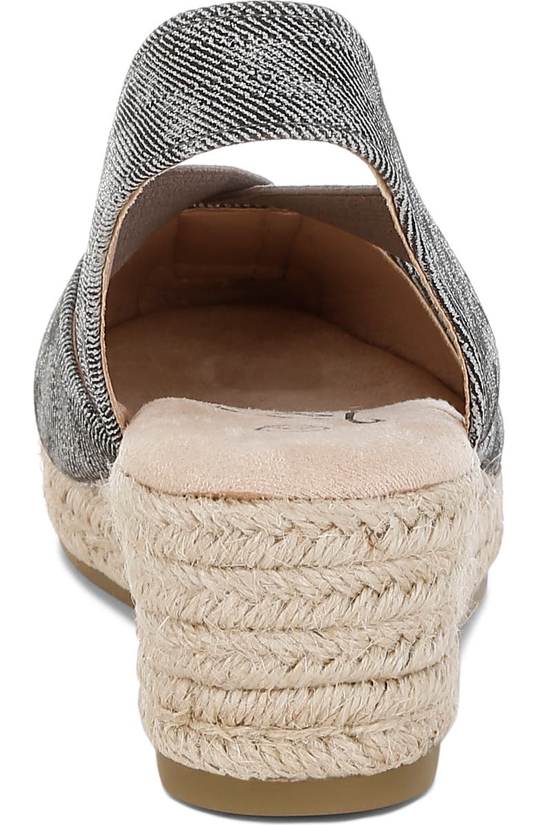 LONDON RAG Port Side Metallic Espadrille Platform Wedge Pump, Alternate, color,