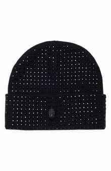 Kurt Geiger London Crystal Eagle Embellished Beanie