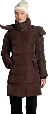 Woodpecker Women's Penguin Long Length Quilted Coat