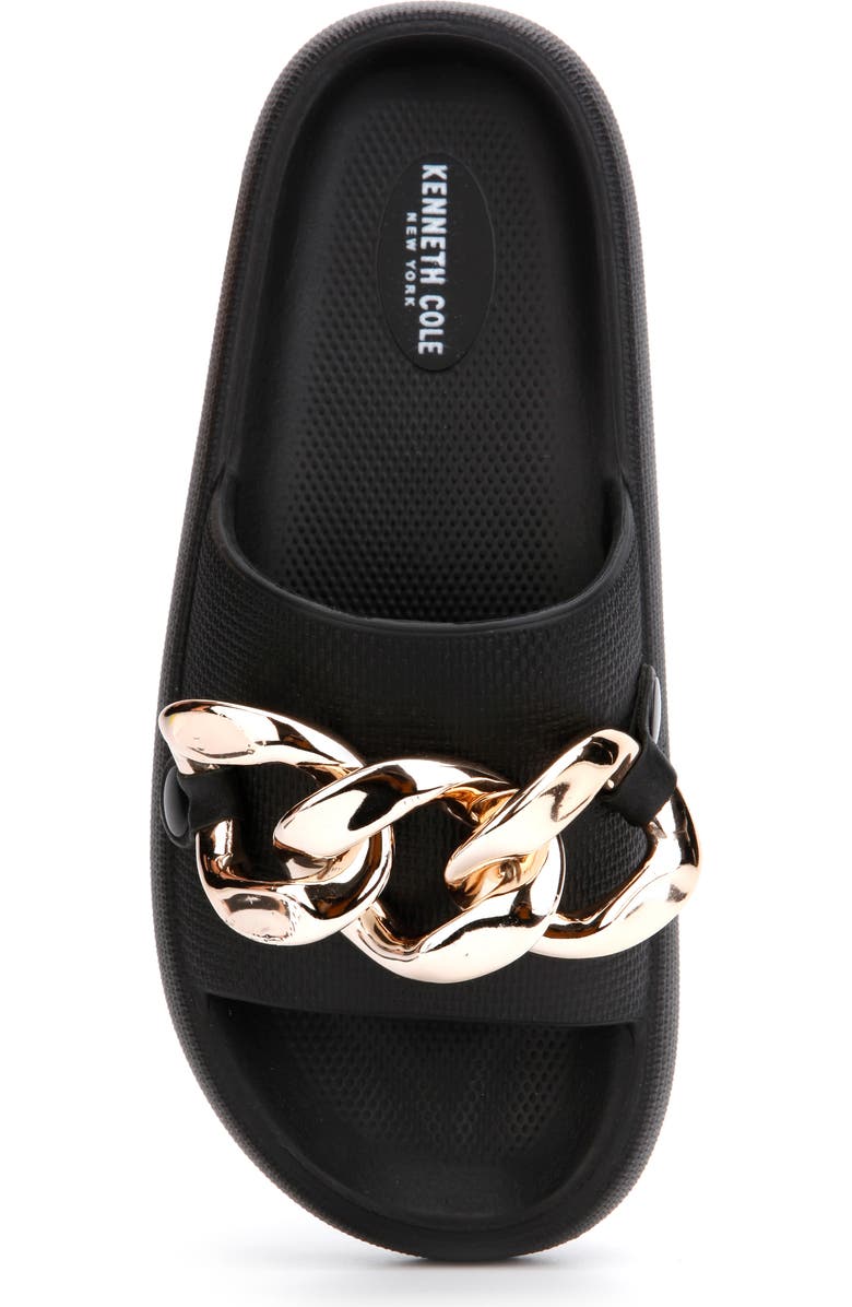 Kenneth Cole New York Mello Chain Slide Sandal, Alternate, color,