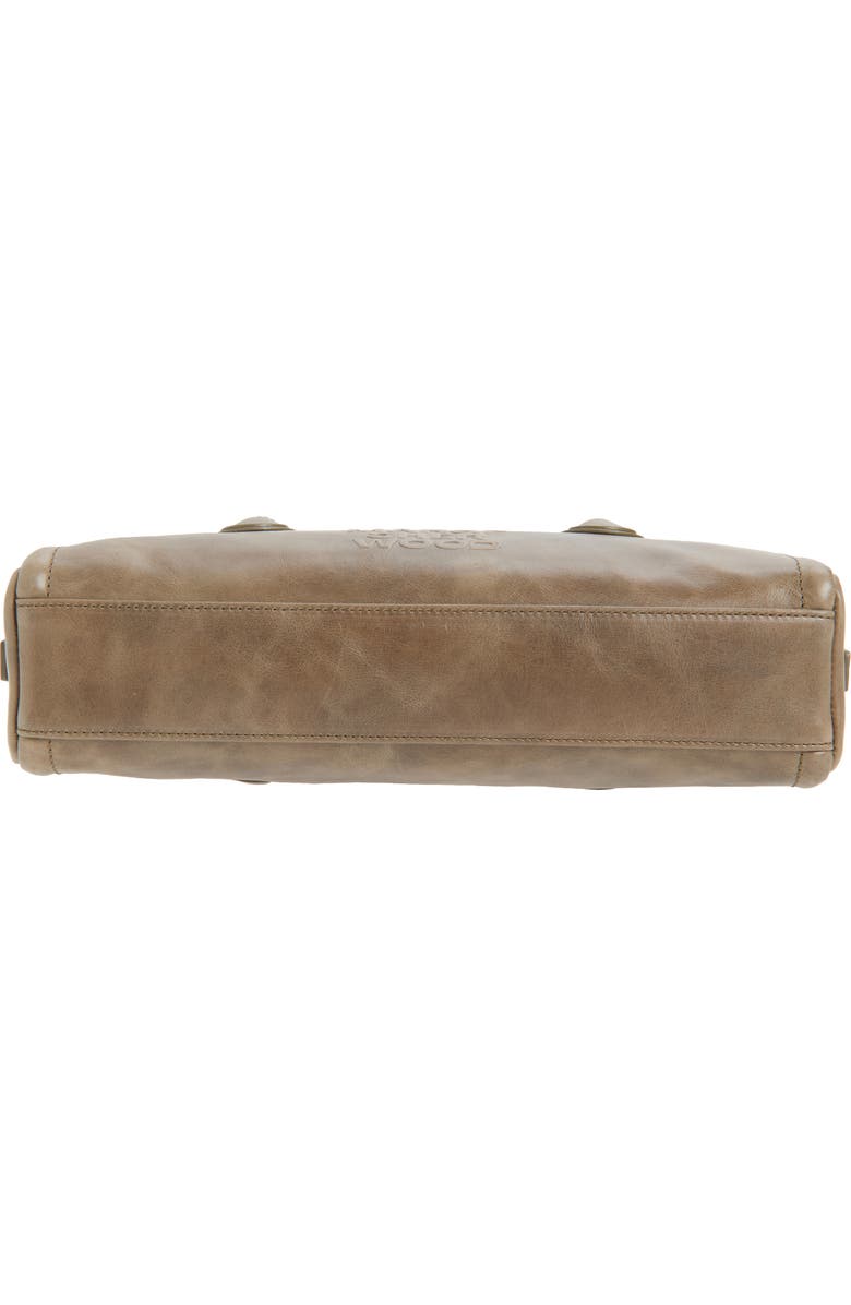 MARGESHERWOOD Soft Boston Leather Shoulder Bag, Alternate, color, Etoffe Pull-Up