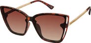 Vince Camuto 138mm Cat Eye Chain Sunglasses
