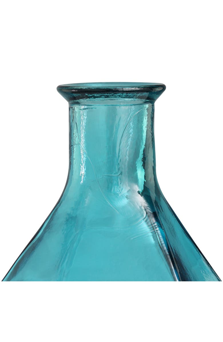 GINGER BIRCH STUDIO Textured Recycled Glass Vase, Alternate, color,