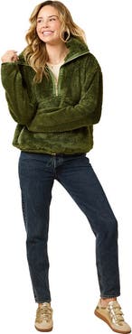 Softies DreamPlush 1/4 Zip Pullover Jacket