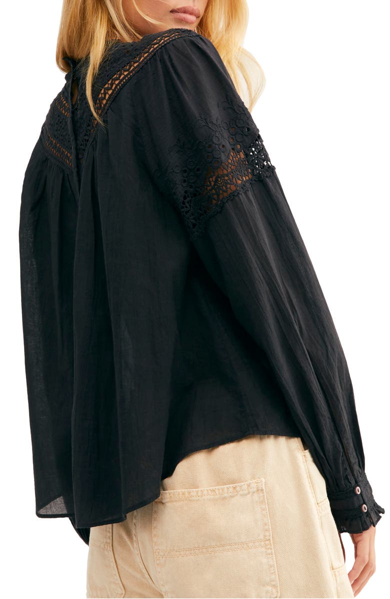 Free People Abigail Victorian Top, Alternate, color, 