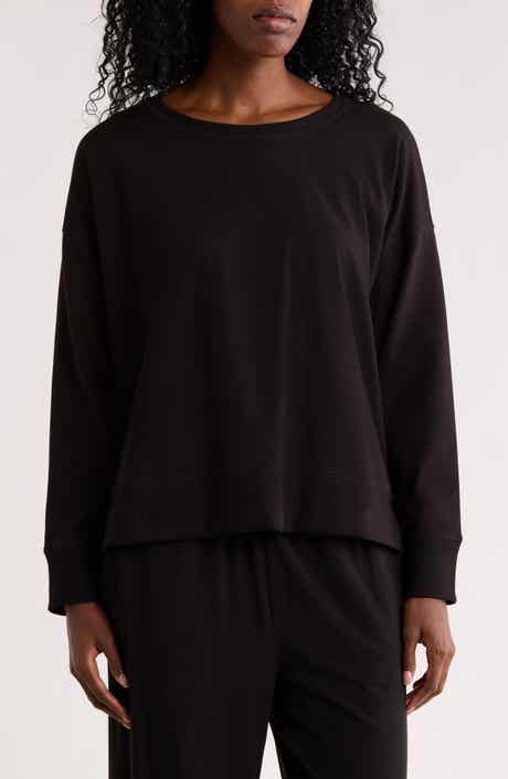 Eileen Fisher Crewneck Long Sleeve T-Shirt