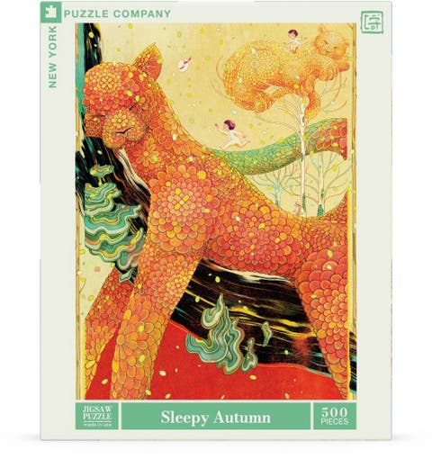Sleepy Autumn 500 Piece Puzzle