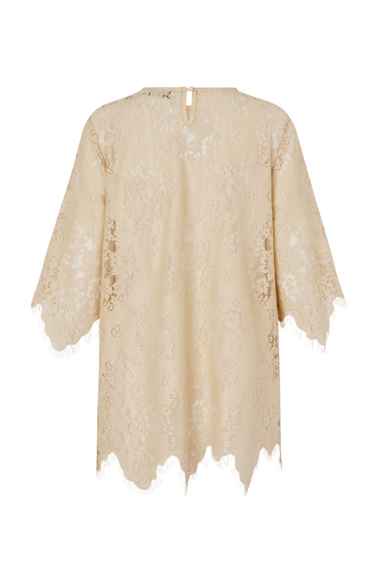 Masai Copenhagen MaGaldora Lace Tunic Top, Alternate, color, Fog