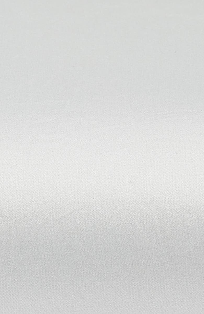 Nordstrom 400 Thread Count Organic Cotton Fitted Sheet, Alternate, color, Grey Vapor