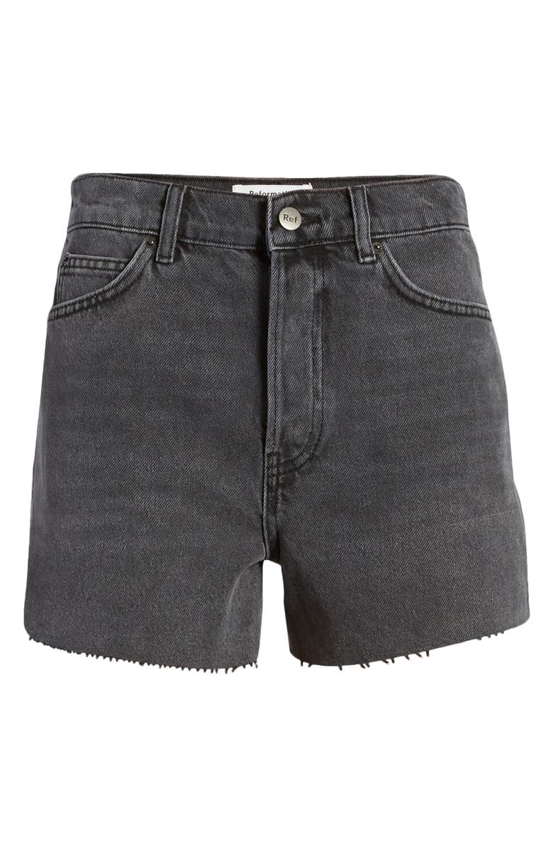 Reformation Dixie High Waist Cutoff Denim Shorts, Alternate, color, 