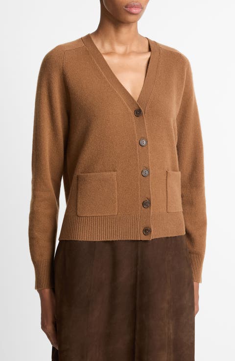Pocket Wool Blend Cardigan