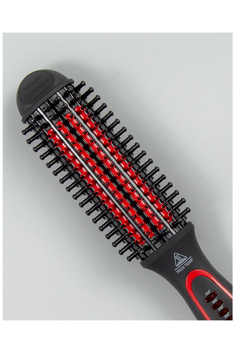 Platform Heated Brush - Refurbished, Alternate, color, BLACK