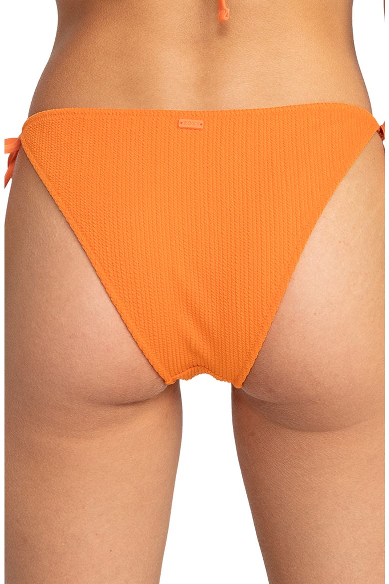 Aruba Tie Side Bikini Bottoms, Alternate, color, AUTUMN SUNSET