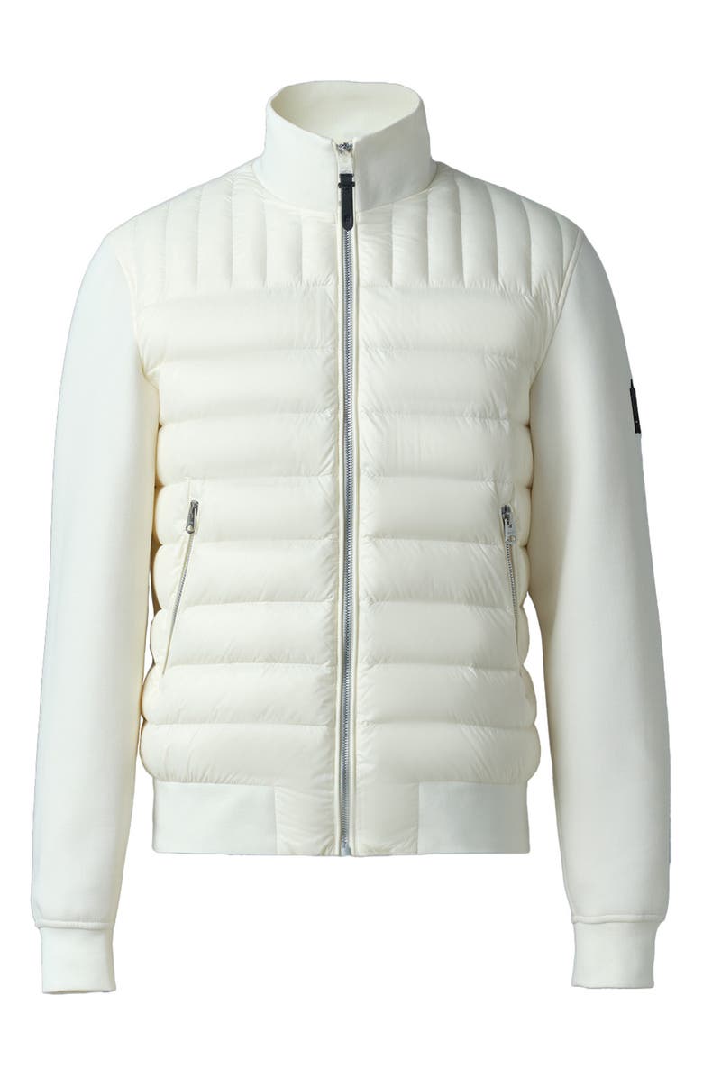 Mackage Collin-R Quilted Down Puffer Jacket, Alternate, color, Cream