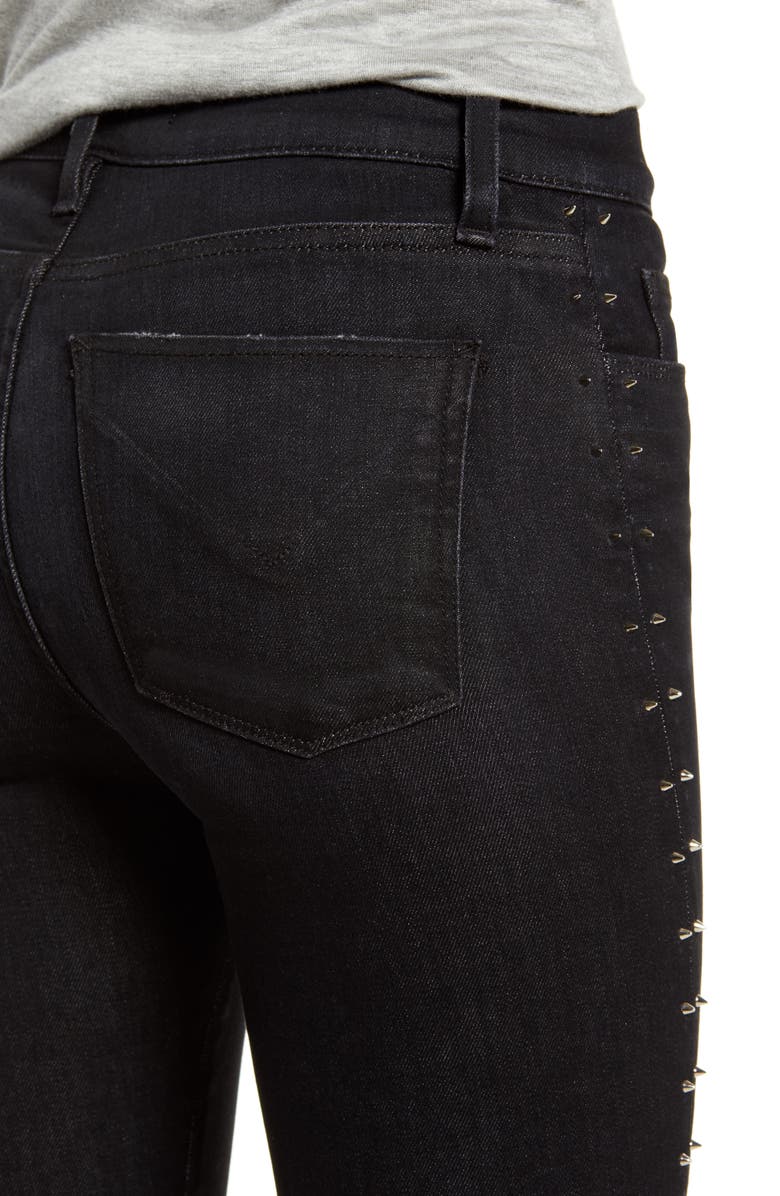 Hudson Jeans Barbara High Waist Ankle Super Skinny Jeans, Alternate, color, 