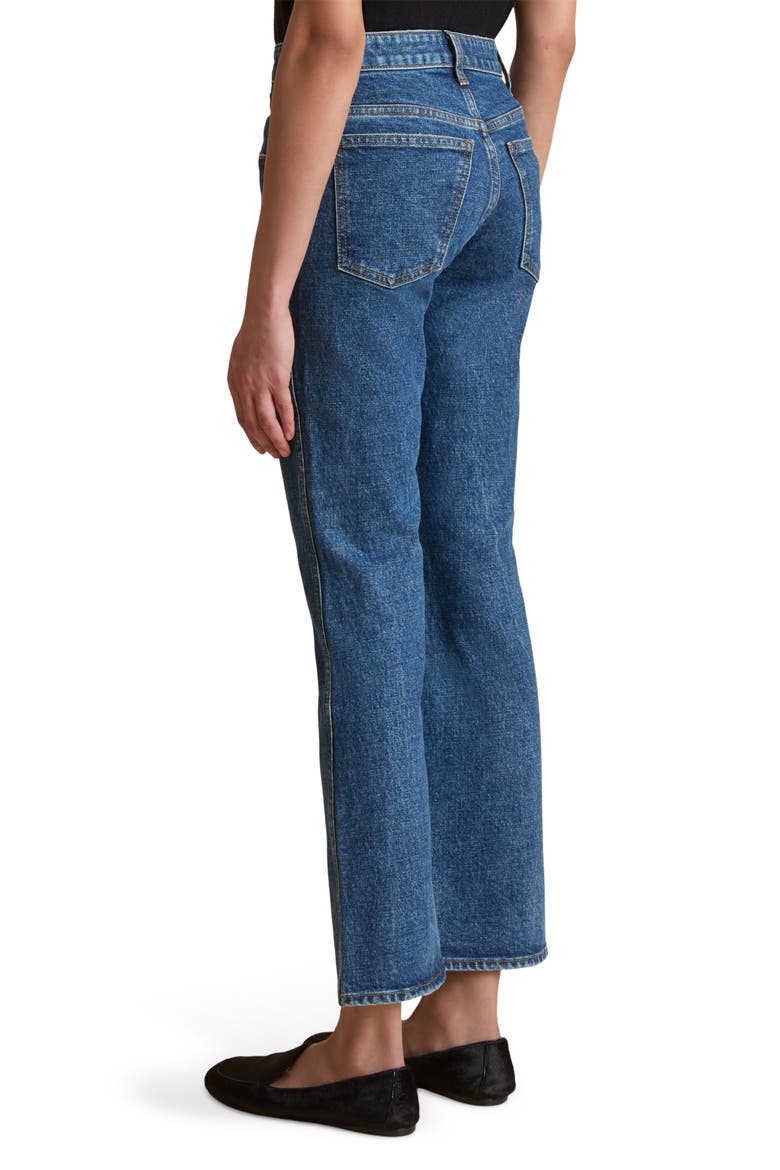 Vivian High Waist Crop Flare Jeans, Alternate, color, BOONE