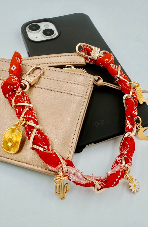 The Cæp Snap Wallet In Gold