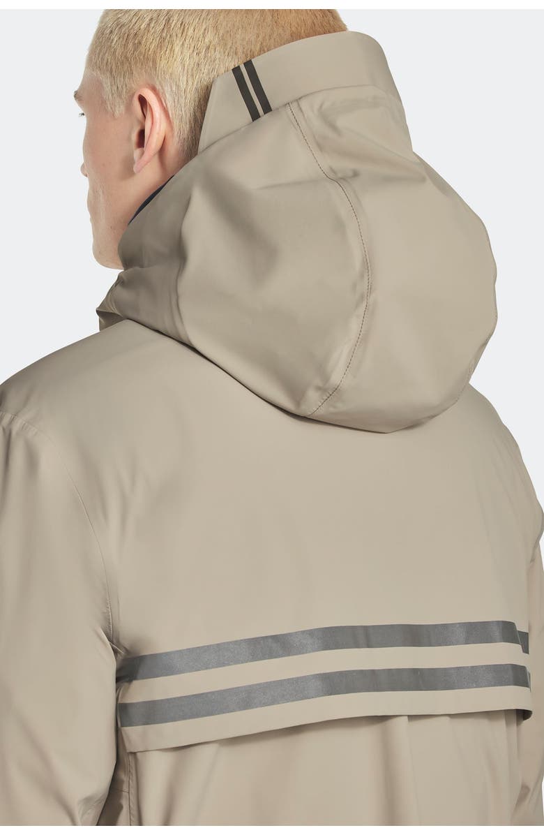 Canada Goose Nanaimo Rain Jacket Black Label, Alternate, color, Limestone