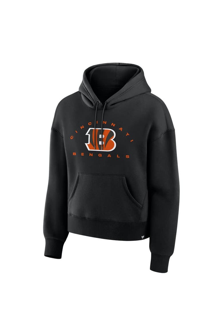 Women's Fanatics Black Cincinnati Bengals Eligible Receiver Legacy Pullover Hoodie, Alternate, color, Black