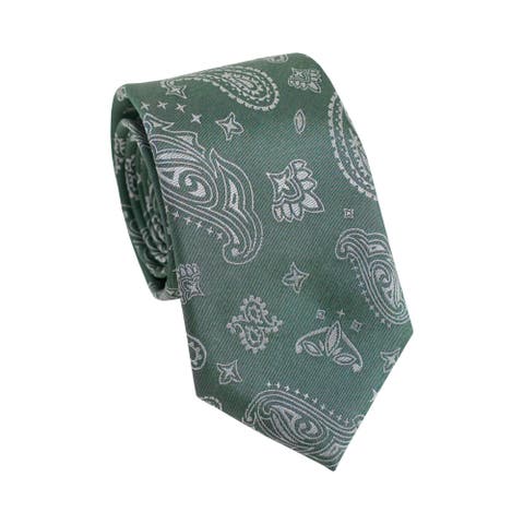 "Paisley" Silk Jacquard Tie