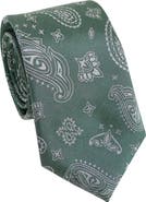 Lost Pattern "Paisley" Silk Jacquard Tie