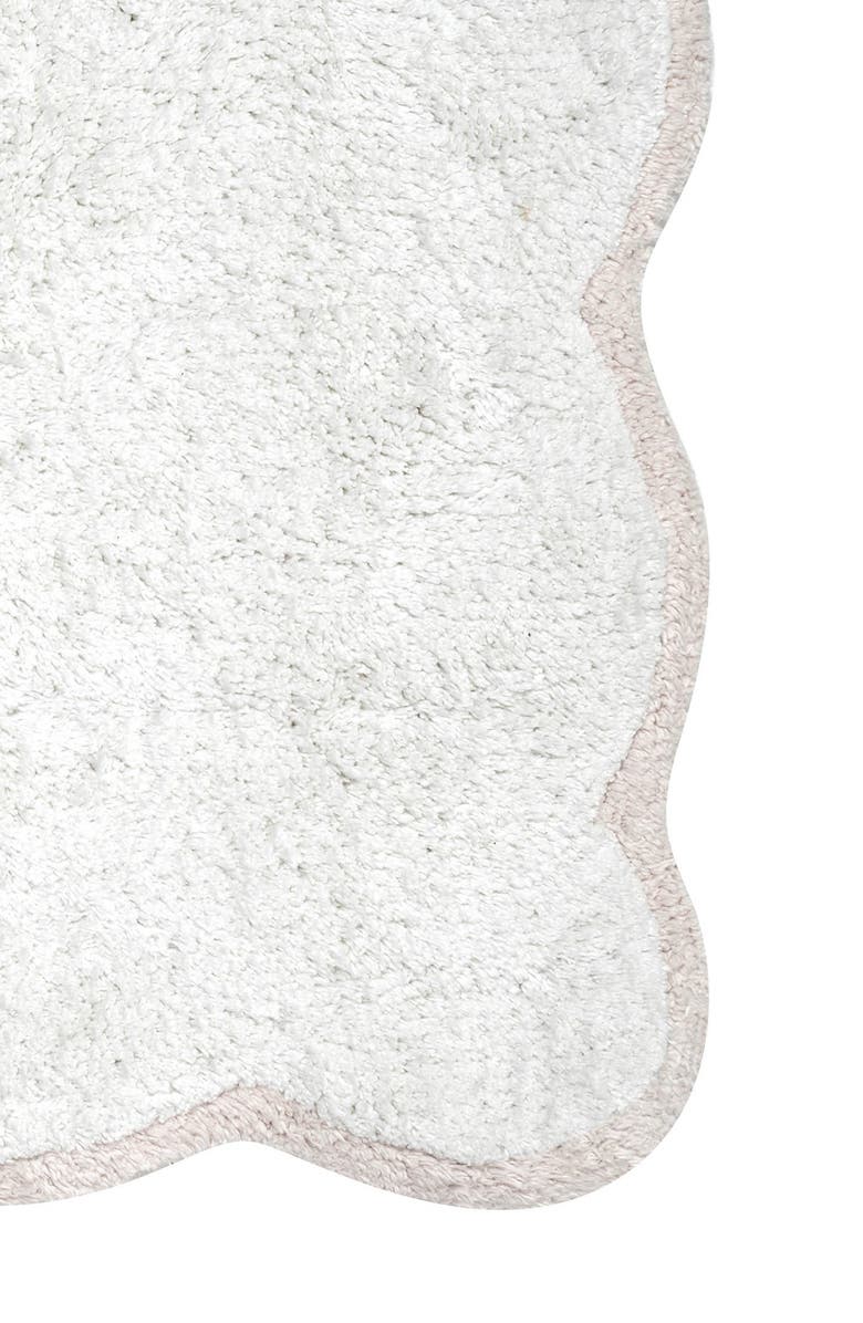 VCNY HOME Scalloped Cotton Bath Rug, Alternate, color, 
